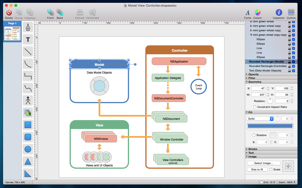 Shapes 5.0 Mac 破解版 流程图以及思维导图的绘图工具