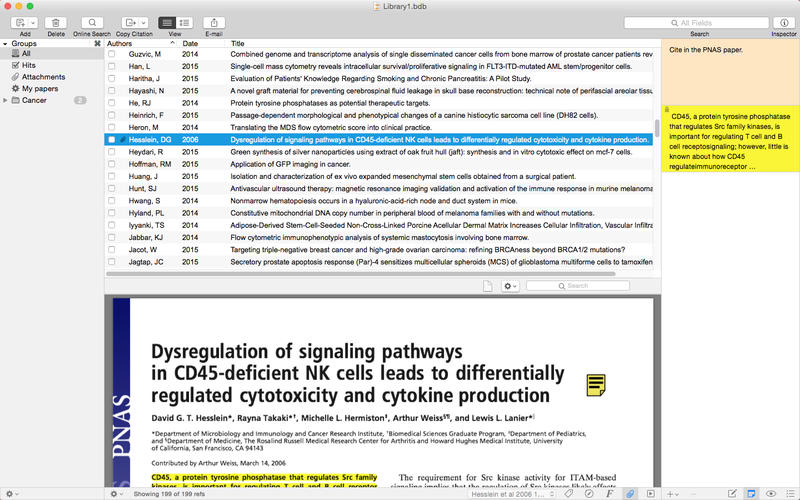 Bookends for Mac 14.1.8 破解版 Mac上优秀的文献书籍管理工具