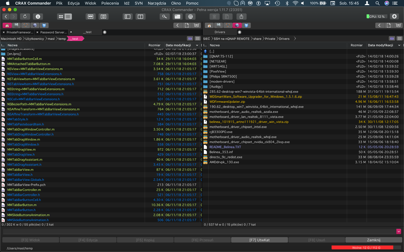 CRAX Commander 1.13.3 Mac 破解版 双窗格文件管理器