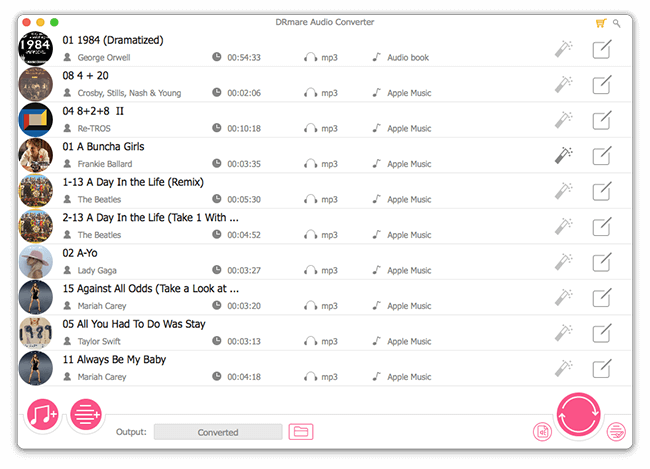 DRmare Audio Converter 2.8.0 Mac 破解版 DRM音频清除转换应用