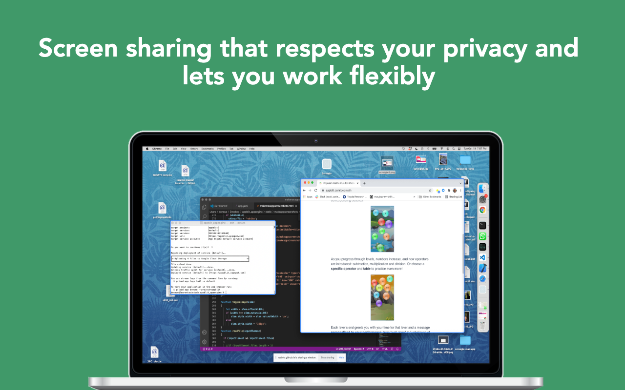 Screegle Clean Screen Sharing 2.2.3 Mac 破解版 屏幕共享软件