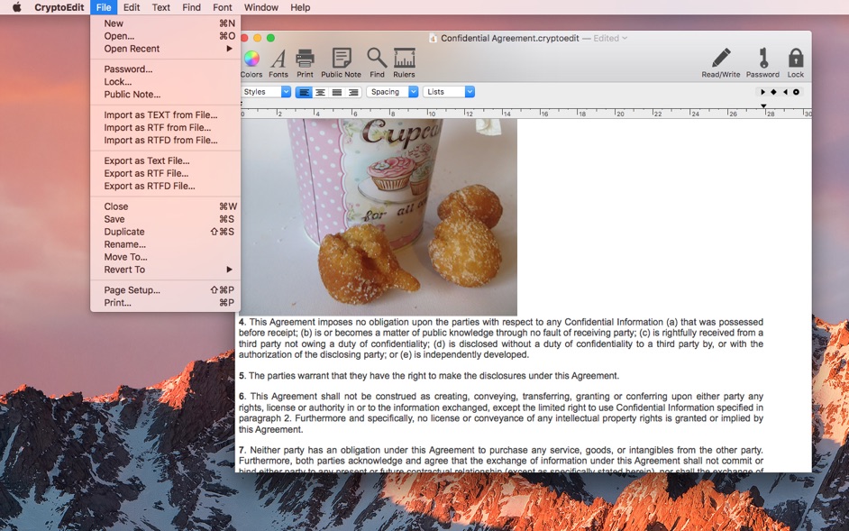CryptoEdit 2.6 Mac 破解版 - 功能强大且安全的文本编辑器