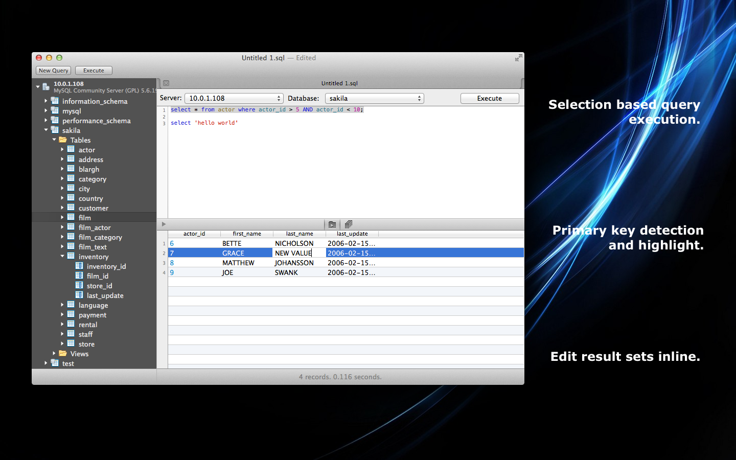 SQLPro for MySQL 2023.07 Mac 破解版 优秀的MySQL客户端