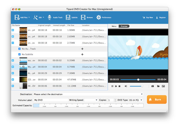 Tipard DVD Creator 3.2.36.118988 Mac 破解版 DVD 刻录工具