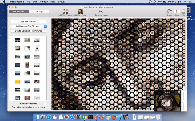 TurboMosaic 3 for Mac 3.6.9 破解版 - 马赛克图片制作工具