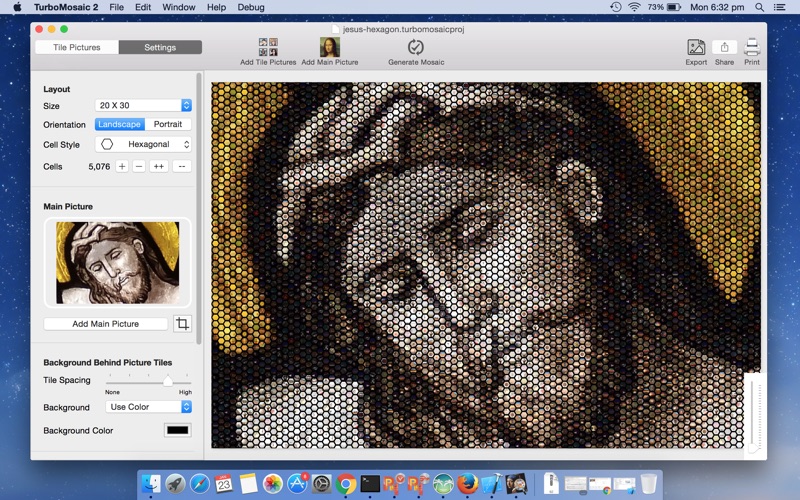 TurboMosaic 3 for Mac 3.6.9 破解版 - 马赛克图片制作工具