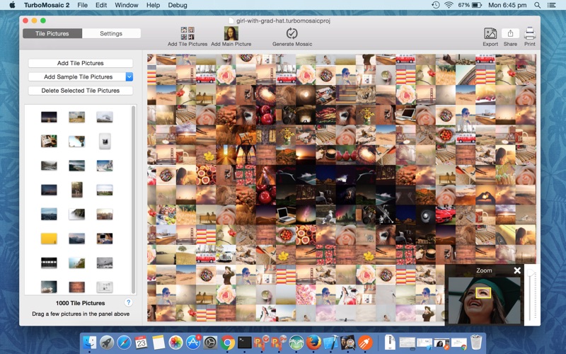TurboMosaic 3 for Mac 3.6.9 破解版 - 马赛克图片制作工具