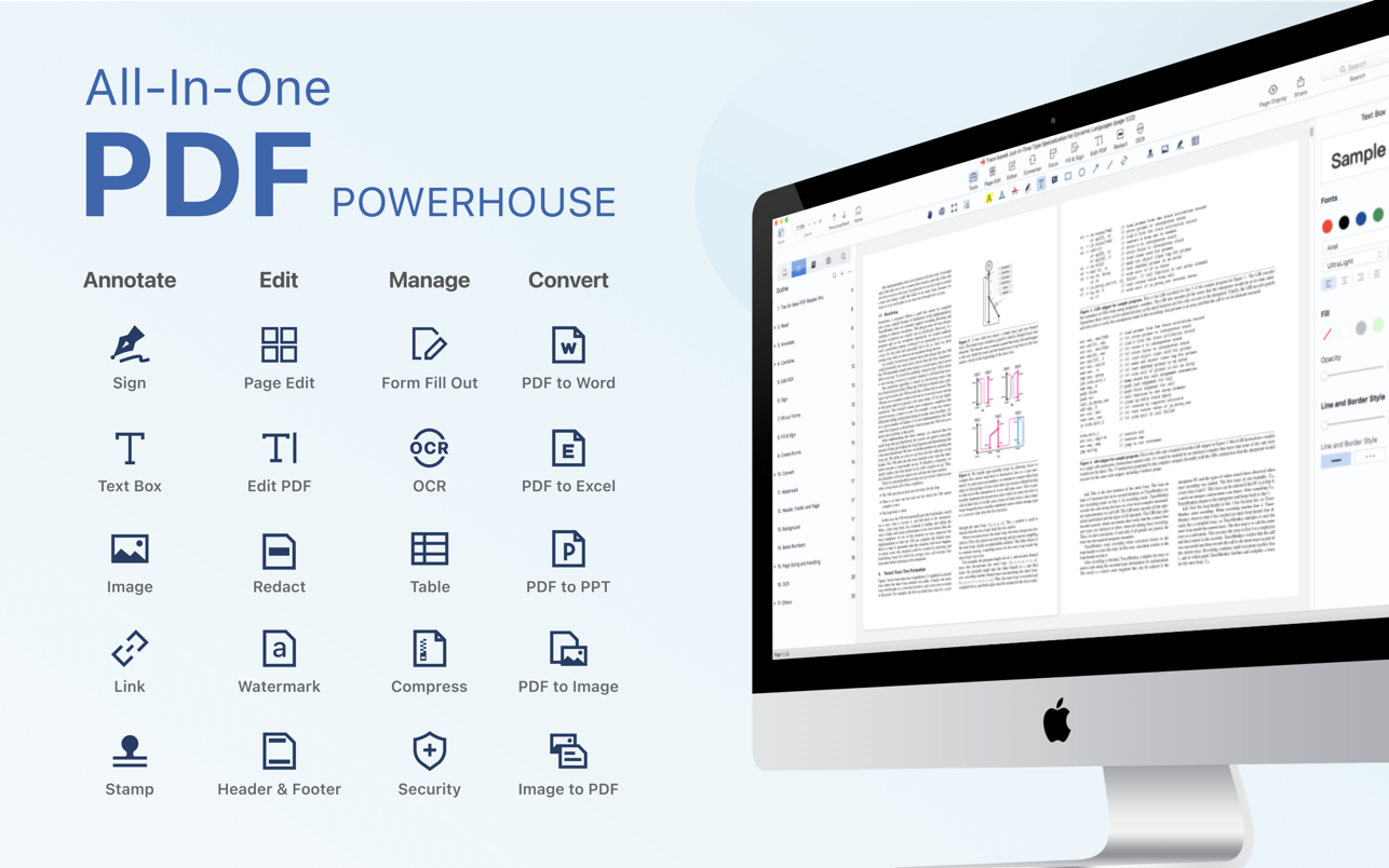 PDF Reader X Pro 3.4.1 Mac 破解版 PDF编辑阅读器