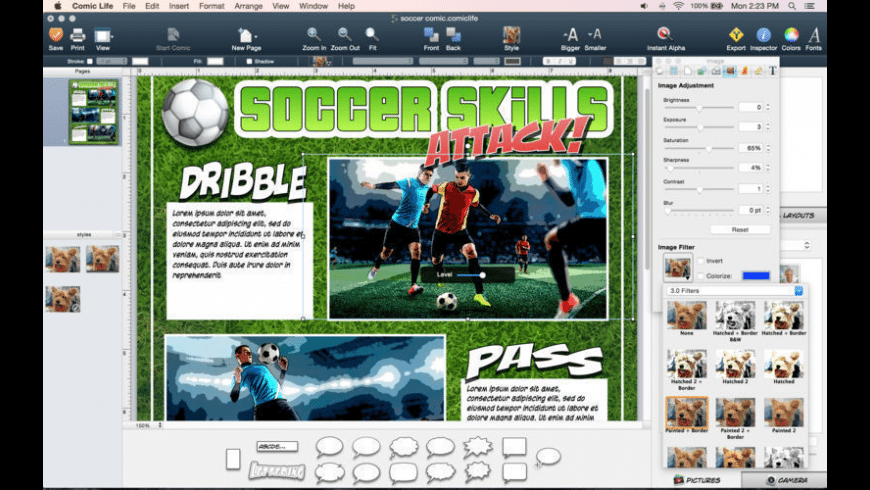 Comic Life 3.5.24 Mac 破解版 漫画创作软件