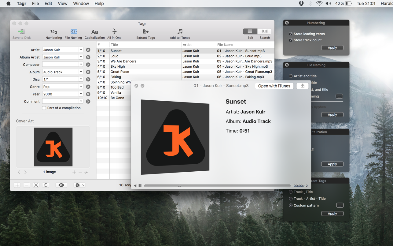 Tagr 5.6.0 Mac 破解版 音乐元数据编辑器