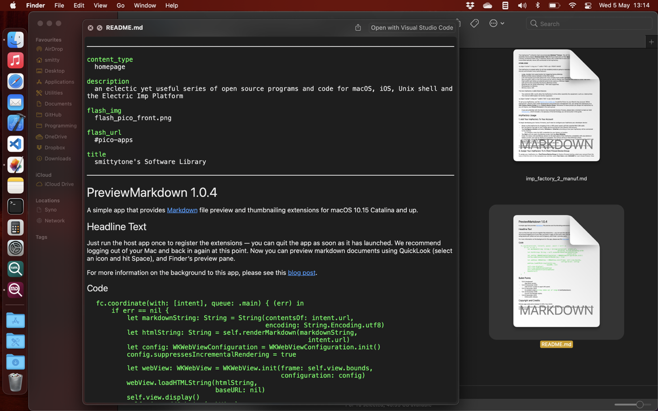 PreviewMarkdown 1.4.5 Mac 破解版 Markdown编辑预览工具