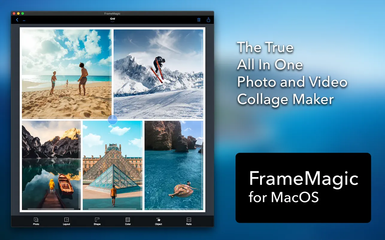 FrameMagic – Collage Maker Pro 3.6.7 Mac 破解版 图像编辑处理工具