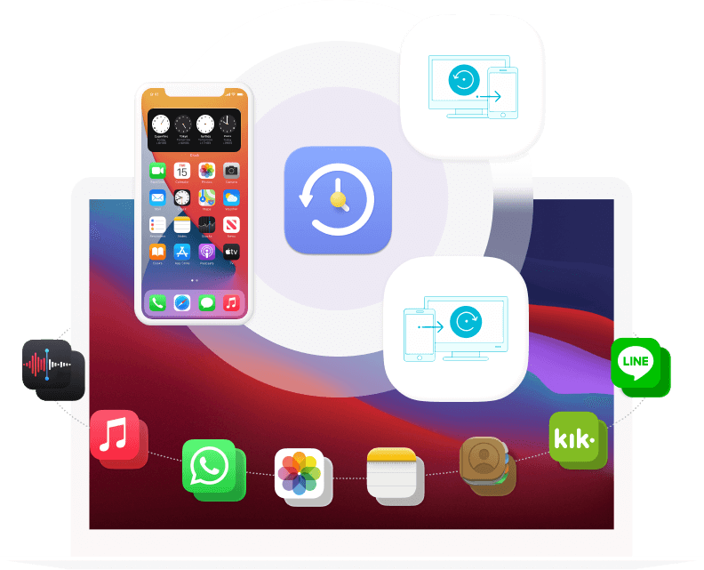 FonePaw iOS Data Backup and Restore 7.3.0.126332 Mac 破解版 IOS数据备份恢复软件