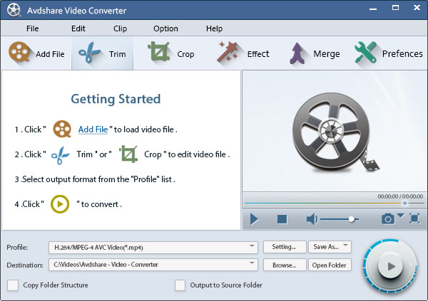 Avdshare Video Converter 7.4.4.8366 Mac 中文破解版 全能视频格式转换器