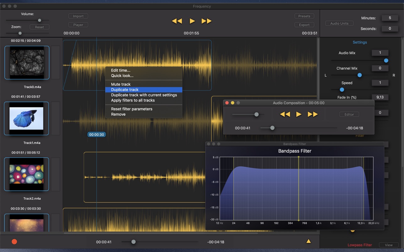Frequency – Music Studio 2.4 Mac 破解版 音频音轨处理工具