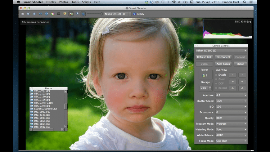 Smart Shooter 4.27 Mac 破解版 数码相机控制软件