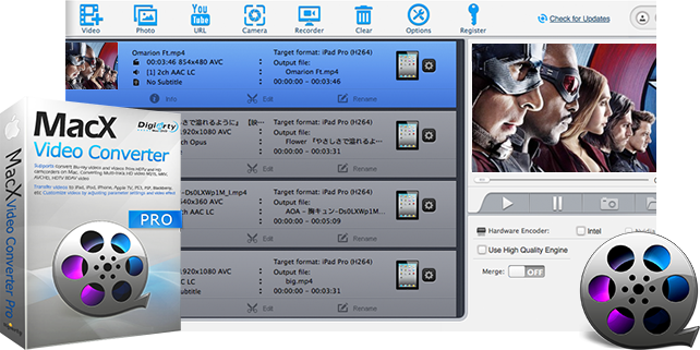 MacX Video Converter Pro 6.7.1 Mac 破解版 - 视频格式转换工具