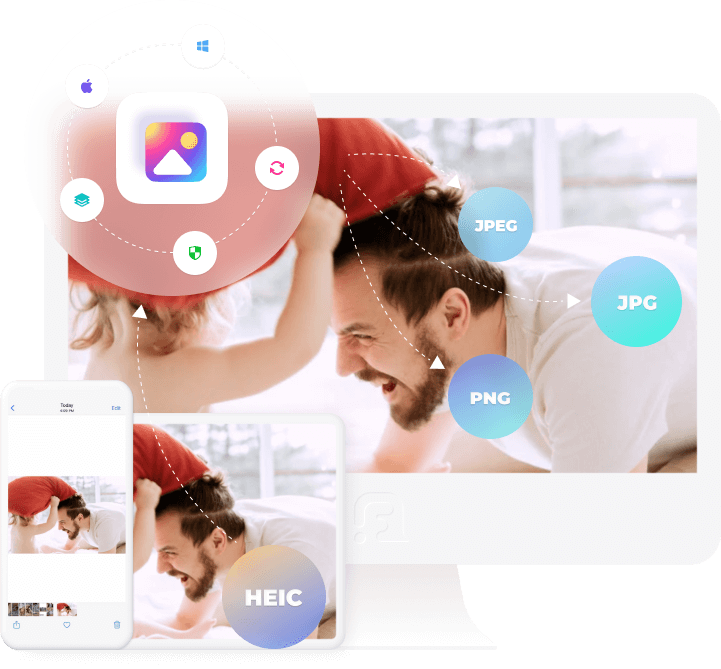 FoneLab HEIC Converter 1.0.18 Mac 破解版 HEIC图片转换器