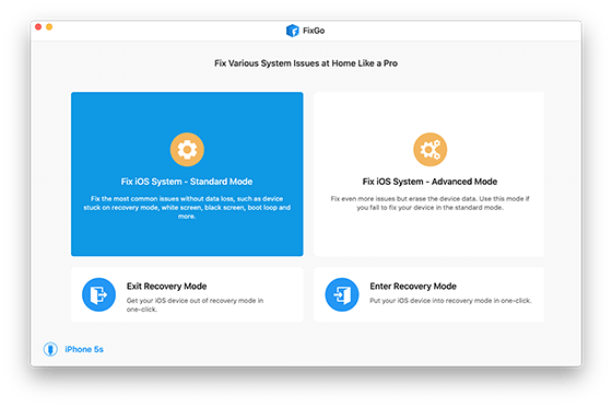 iToolab FixGo 3.2.0 Mac 破解版 苹果手机修复工具