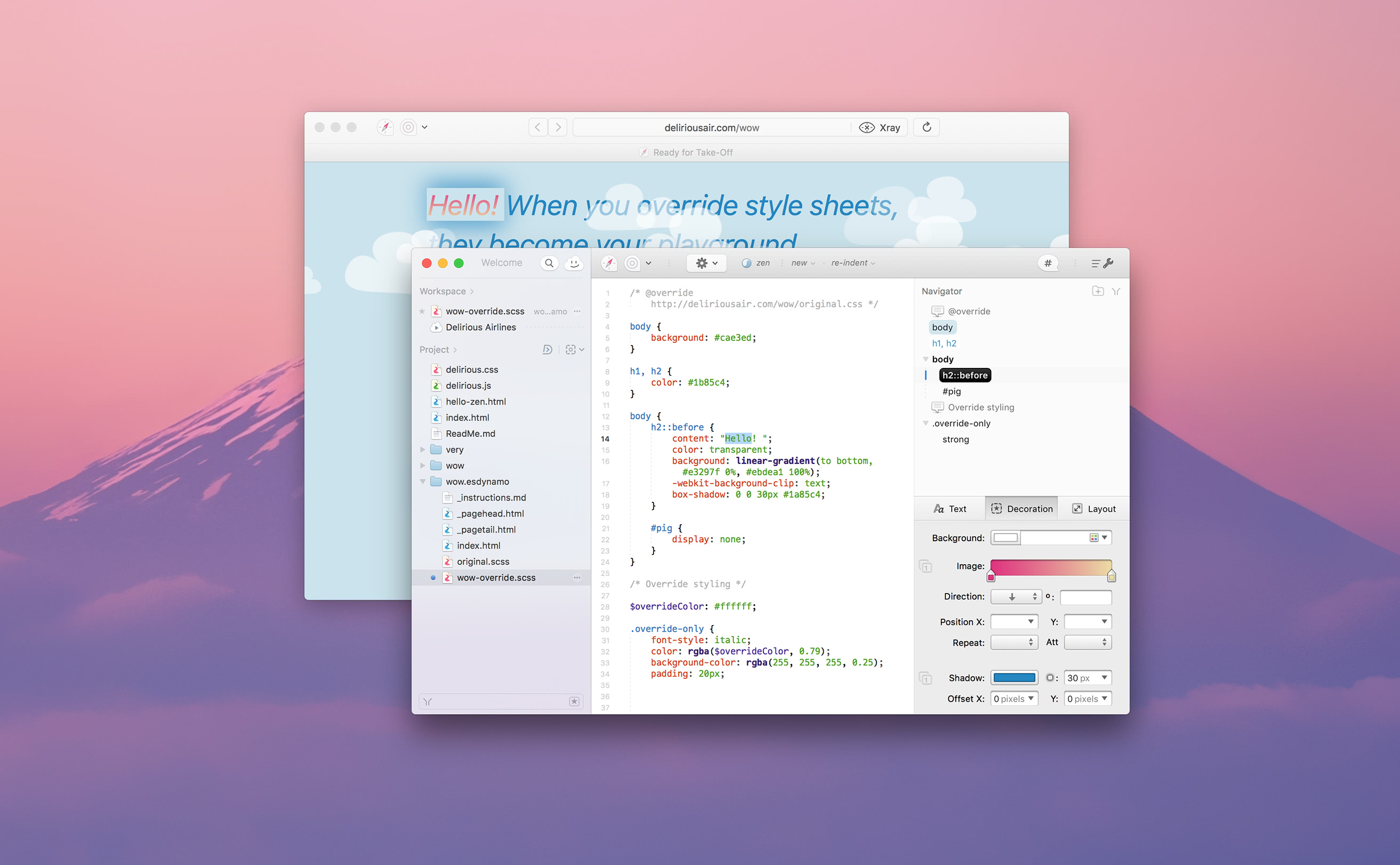 Espresso 5.9.1 Mac 破解版 - 强大的网页开发工具