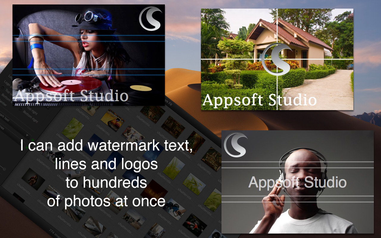 Photo Watermark Converter 4.0 Mac 破解版 照片水印转换器