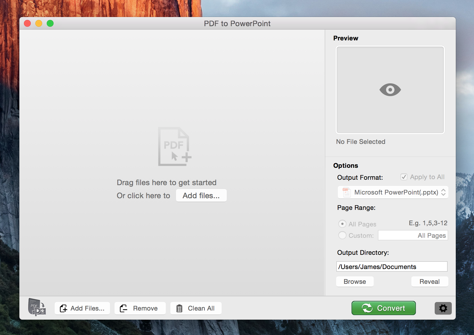 PDF to PowerPoint 4.2.2 Mac 破解版 PDF转PPT文档软件