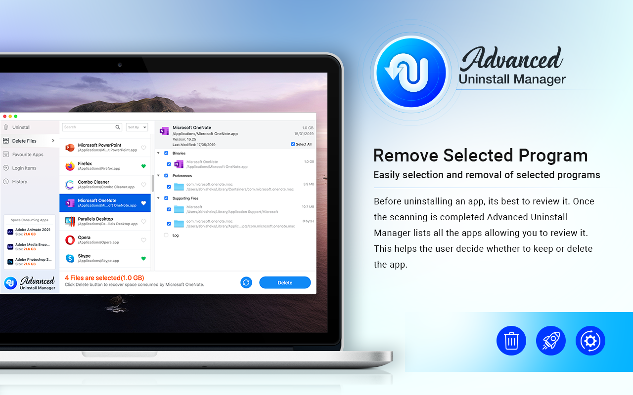 Advanced Uninstall Manager 3.1 Mac 破解版 专业mac卸载工具