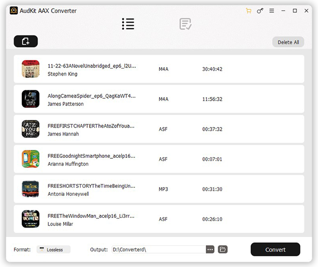 AudKit AAX Converter 2.1.0 Mac 破解版 有声读物转换器