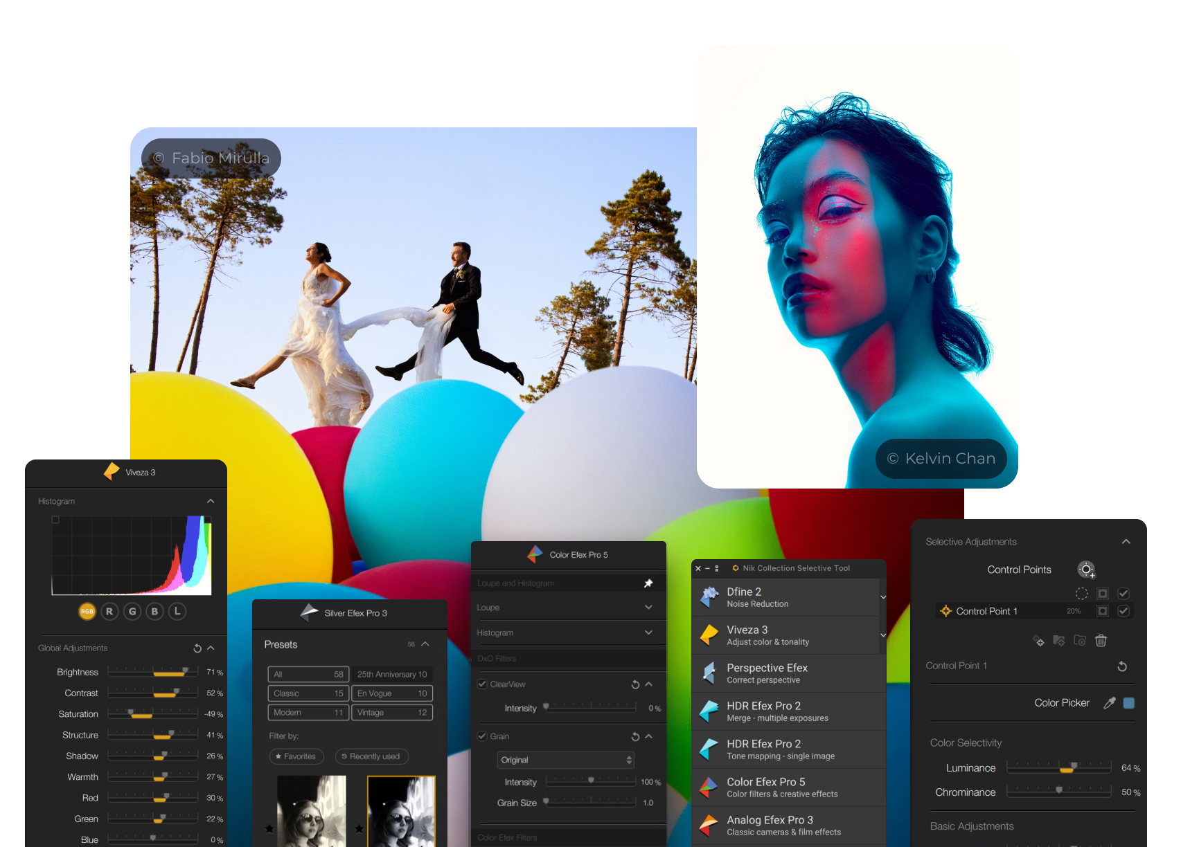 Nik Collection 4 by DxO 4.3.6 Mac 中文破解版 摄影师必备ps滤镜插件套装