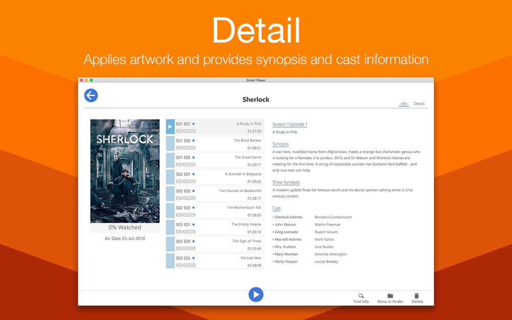 Smart Player Pro Mac 破解版 视频播放和管理工具