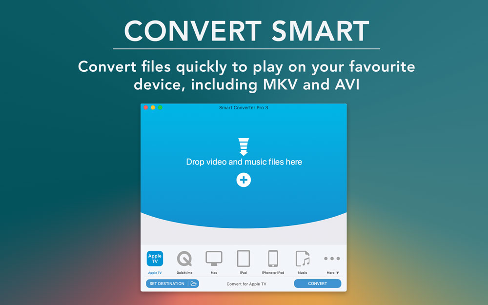 Smart Converter Pro Mac 破解版 Mac上快速的视频格式转换软件