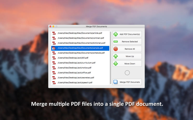 PDF Plus for Mac 1.3.2 破解版 - 小巧实用的PDF文档合并、分割、水印和裁剪应用