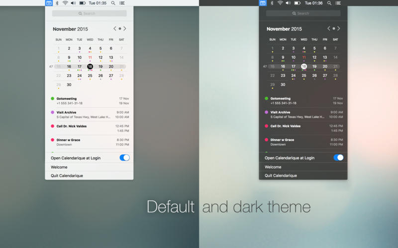 Calendarique 4.1 Mac 破解版 - 优秀的日历软件