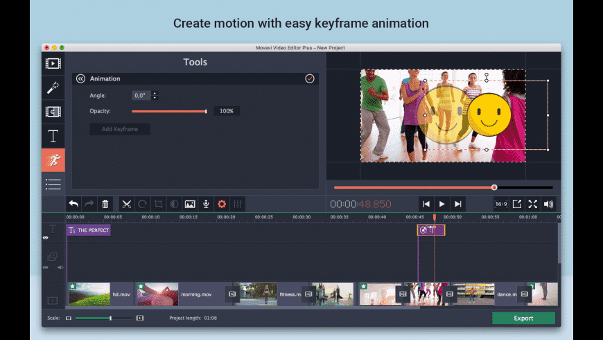Movavi Video Editor Plus 2022 22.4.1 Mac 中文破解版 视频编辑软件