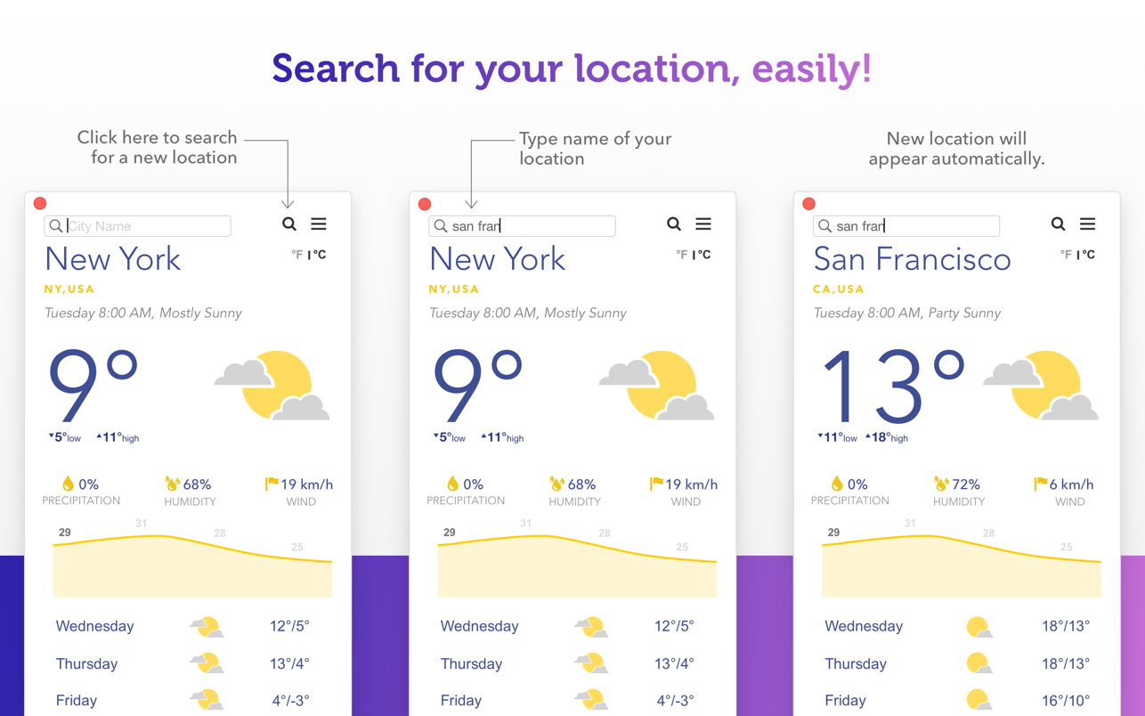 Weather Feel Mac 破解版 出色主题天气软件