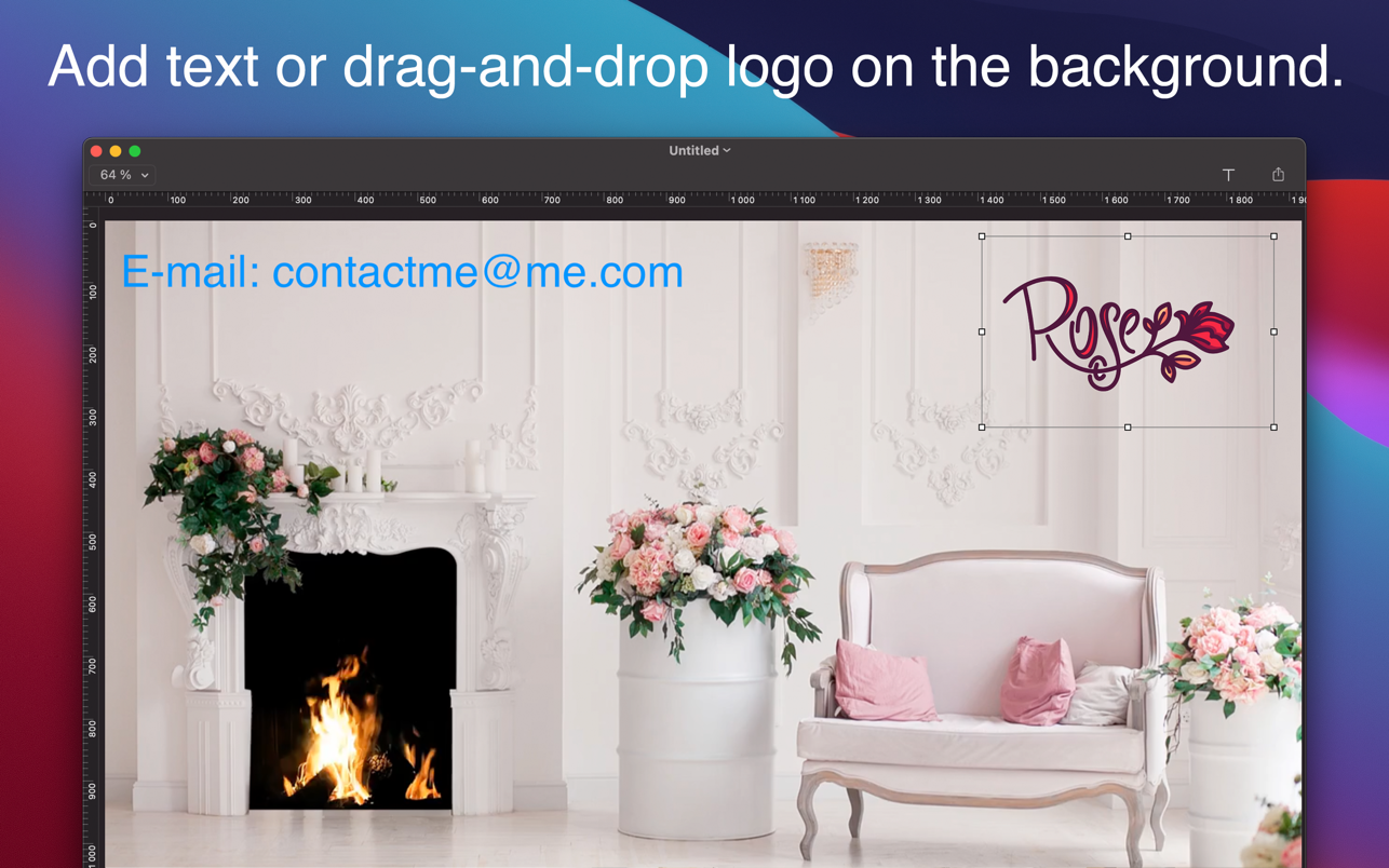 Virtual Background Customizer 1.1 Mac 破解版 虚拟背景定制器