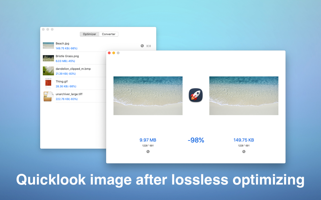 Image Optimizer Pro 2.8 Mac 破解版 无损图片压缩助手