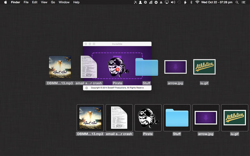 Invisible 2.5.7.1 Mac 破解版 - 隐藏文件、文件夹 