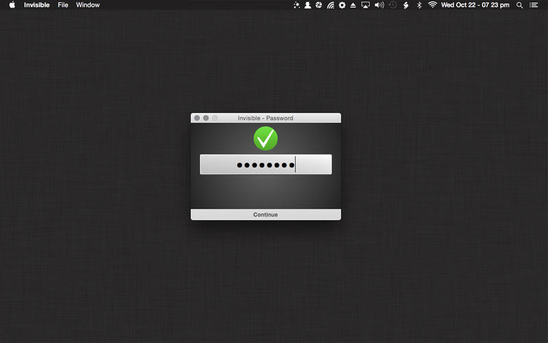 Invisible 2.5.7.1 Mac 破解版 破解版 - 隐藏文件、文件夹 