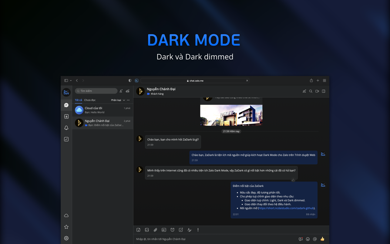 ZaDark 5.5 Mac 破解版 Safari浏览器暗模式调整工具