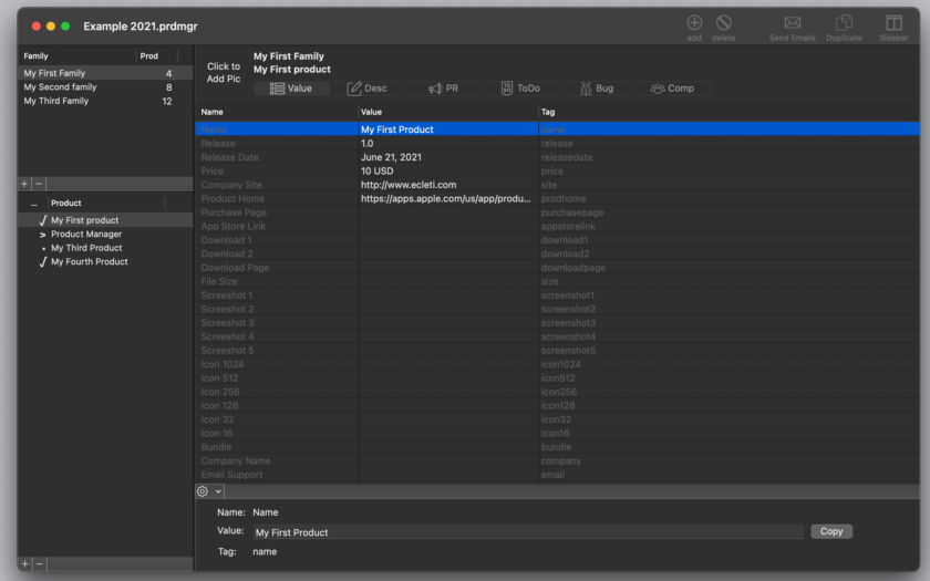 Product Manager 2.6.2 Mac 破解版 产品管理工具