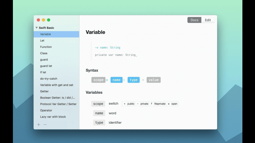 TeaCode 1.1 Mac 破解版 快速编写代码软件
