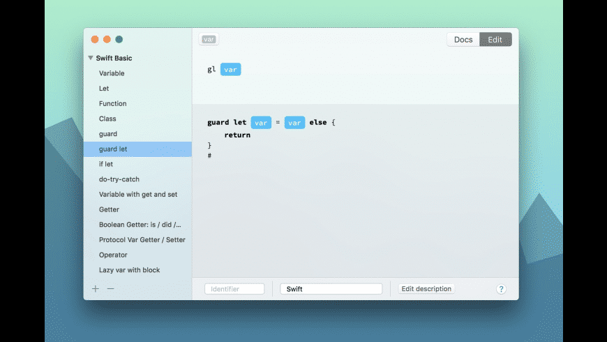 TeaCode 1.1 Mac 破解版 快速编写代码软件