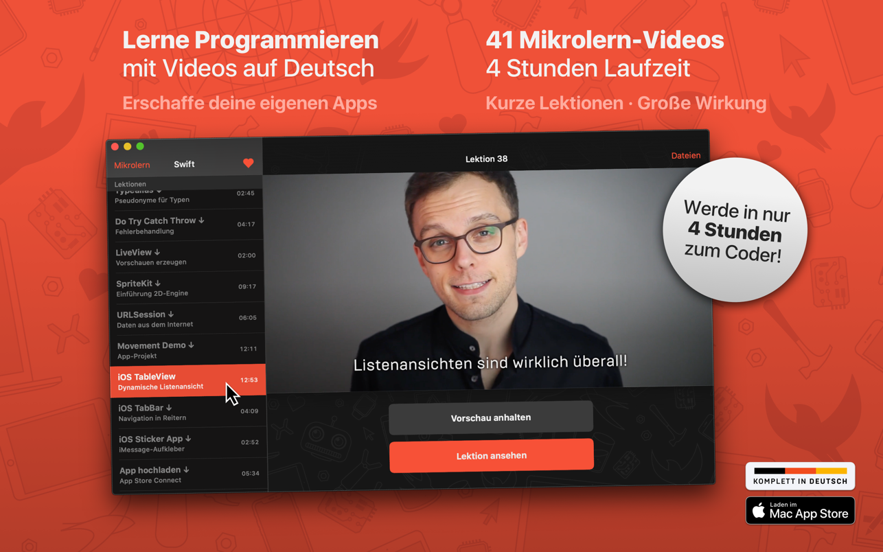 Mikrolern 1.5 Mac 破解版 Swift语言学习软件