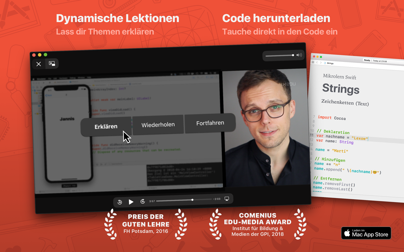 Mikrolern 1.5 Mac 破解版 Swift语言学习软件