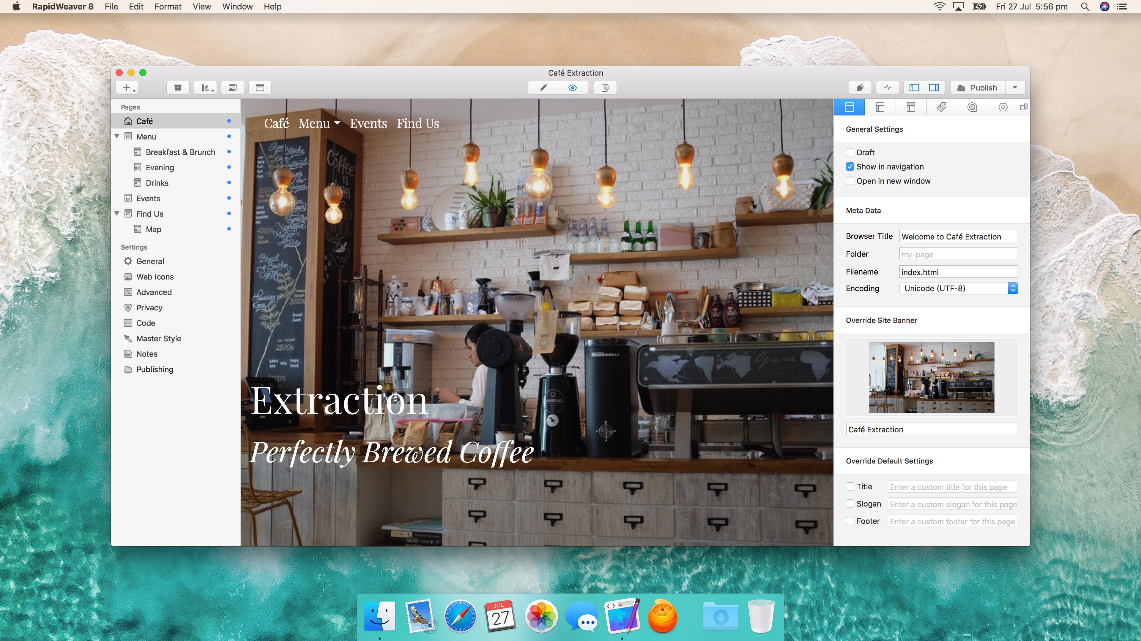 RapidWeaver 8.9.4 Mac 破解版 优秀的零编码网页开发工具