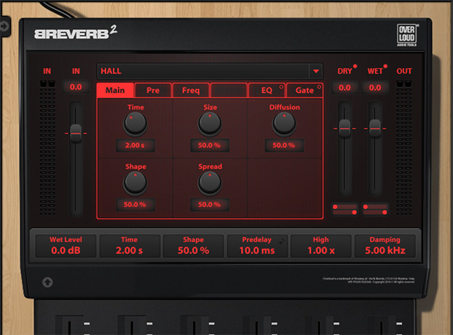 Overloud Breverb 2.1.15 Mac 破解版 混响效果器