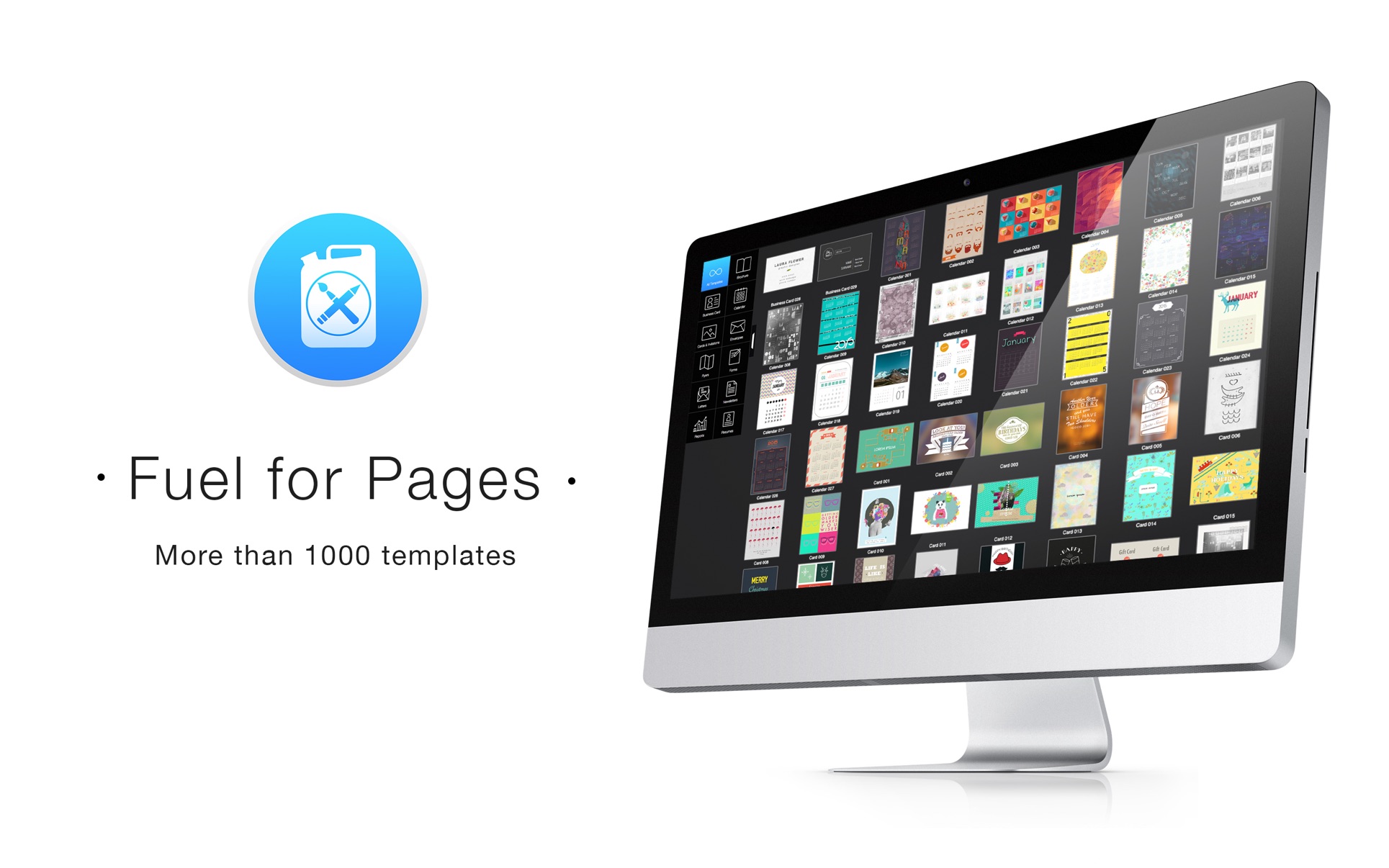 Fuel for Pages Mac 破解版 精美的Pages模板合集