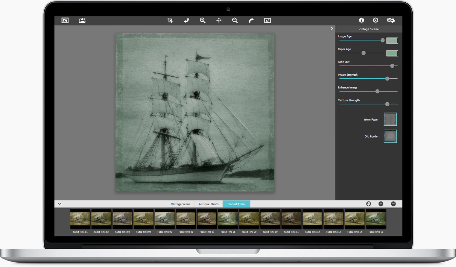 JixiPix Vintage Scene Mac 破解版 复古照片制作软件