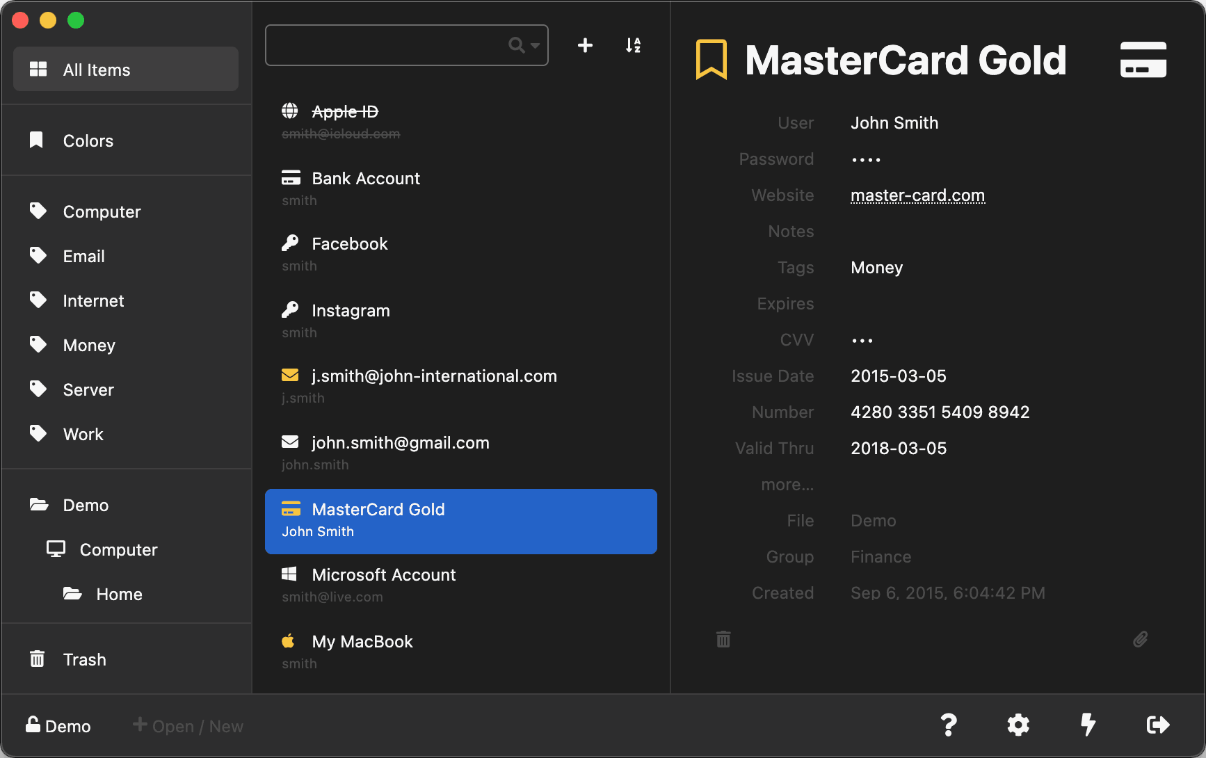 KeeWeb Mac 破解版 密码管理软件-(iMacSO.com)下载